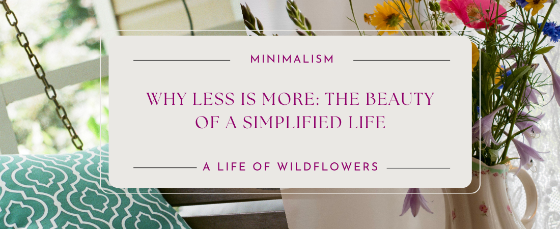 Why Less is More: The Beauty of a Simplified Life