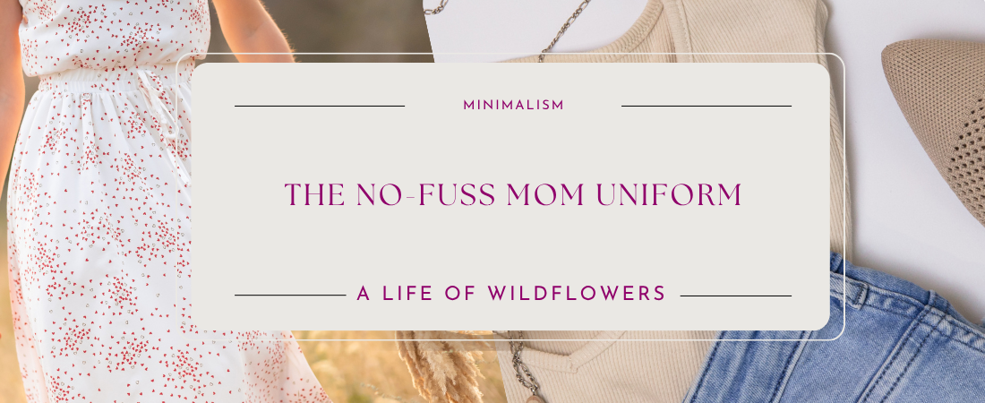 The No-Fuss Mom Uniform: Comfy, Cute & Amazon Prime-able (and Thrifted!)